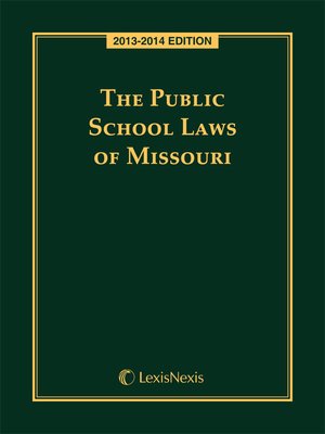 cover image of The Public School Laws of Missouri